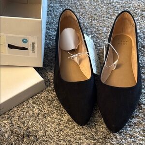 A New Day Women's Black Flats
